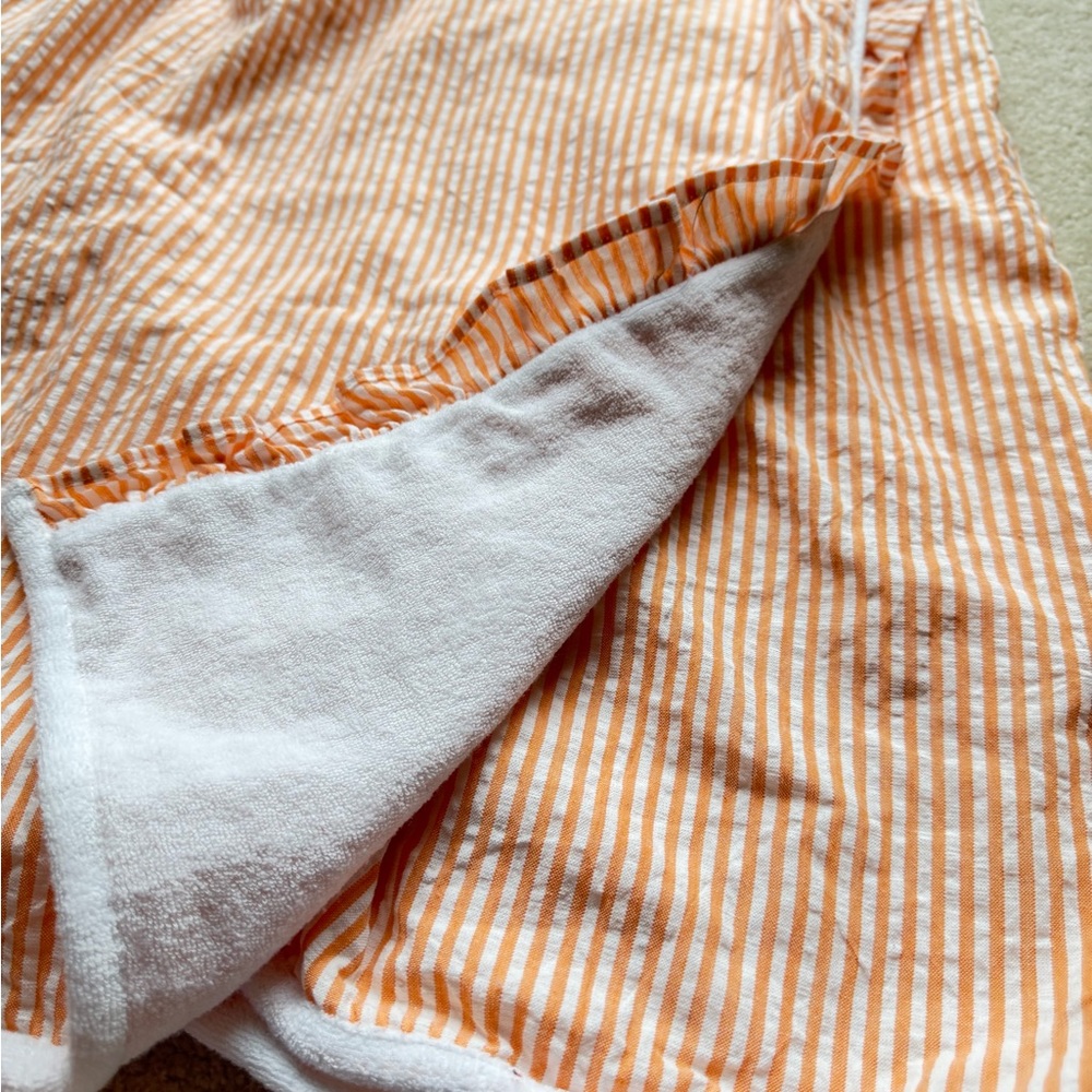 Bella ifiore peach seersucker spa wrap - Picture 2 of 6
